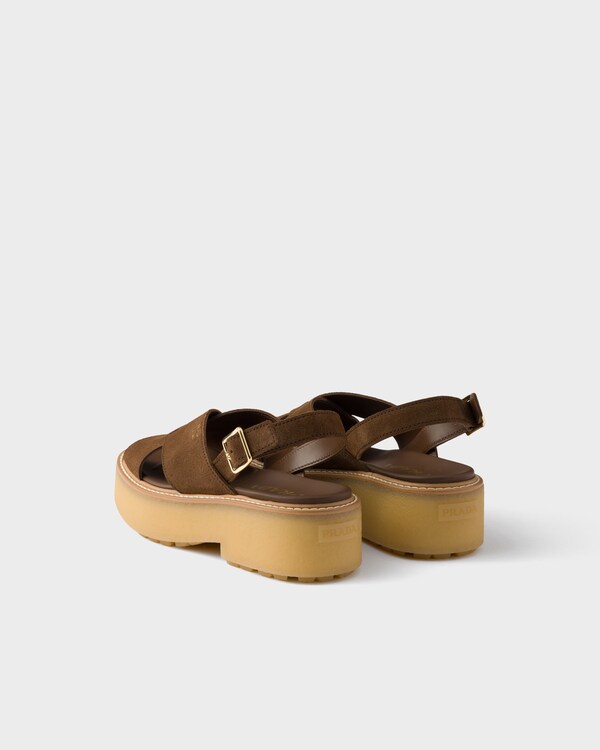 Suede sandals - Cocoa Brown Suede sandals - Cocoa Brown