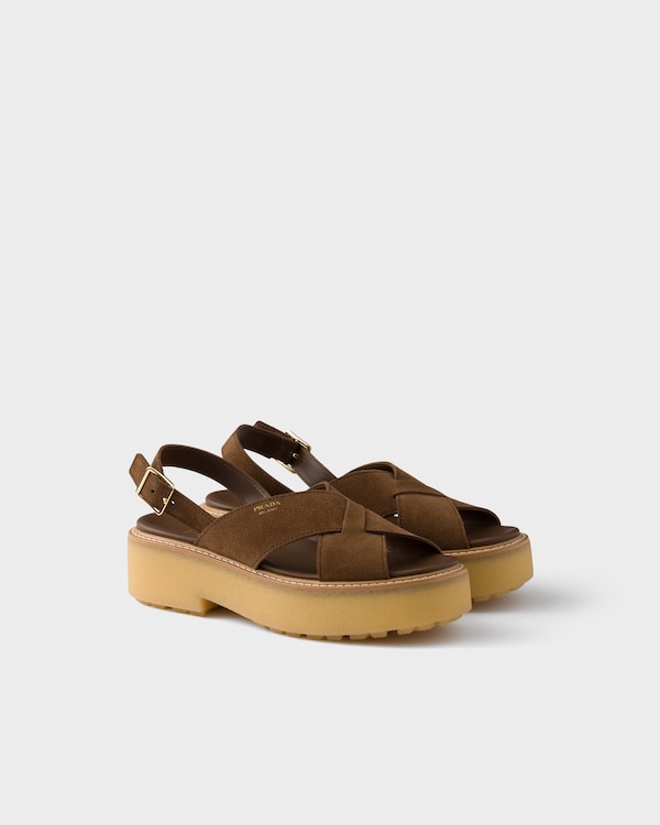 Suede sandals - Cocoa Brown Suede sandals - Cocoa Brown