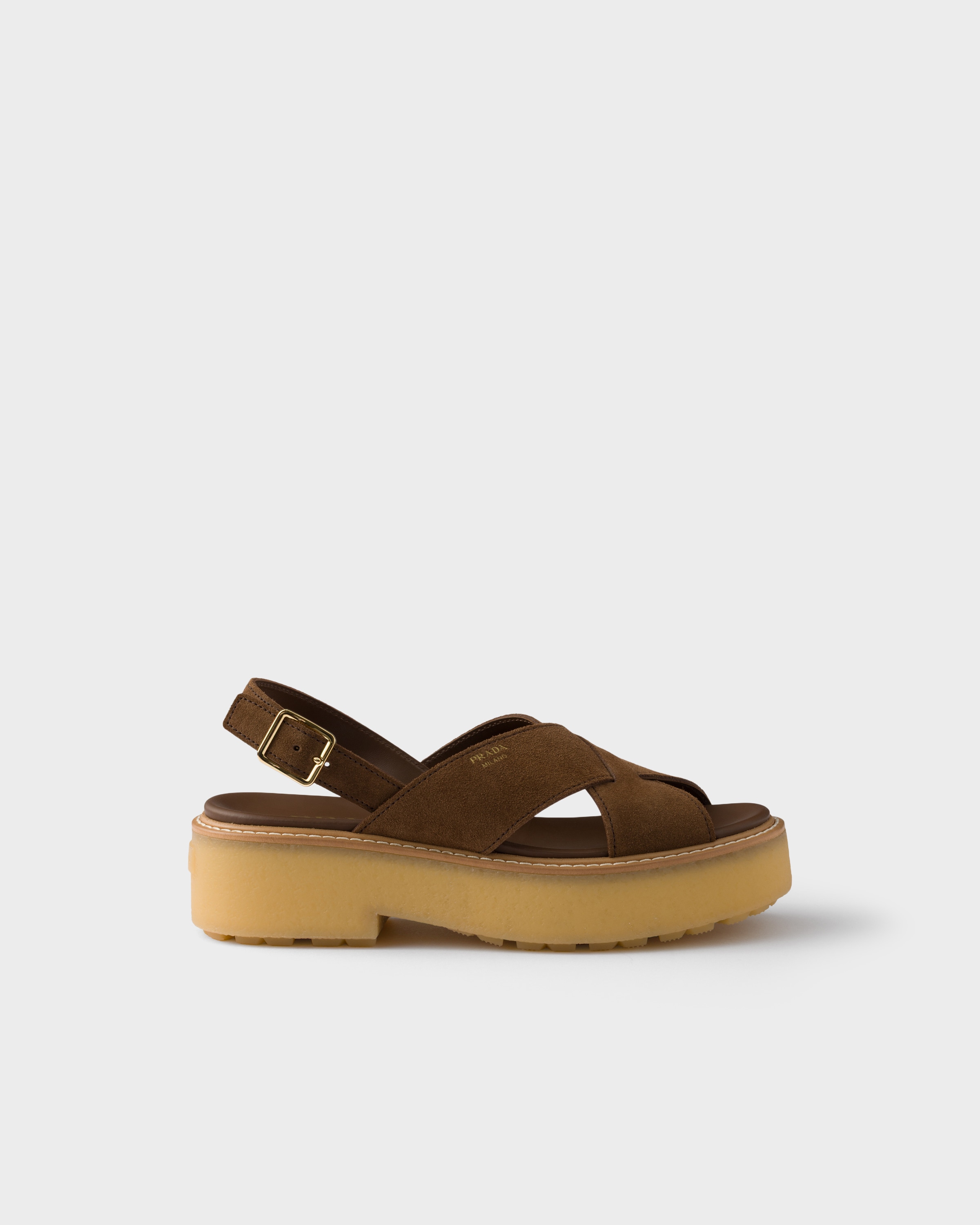 Suede sandals