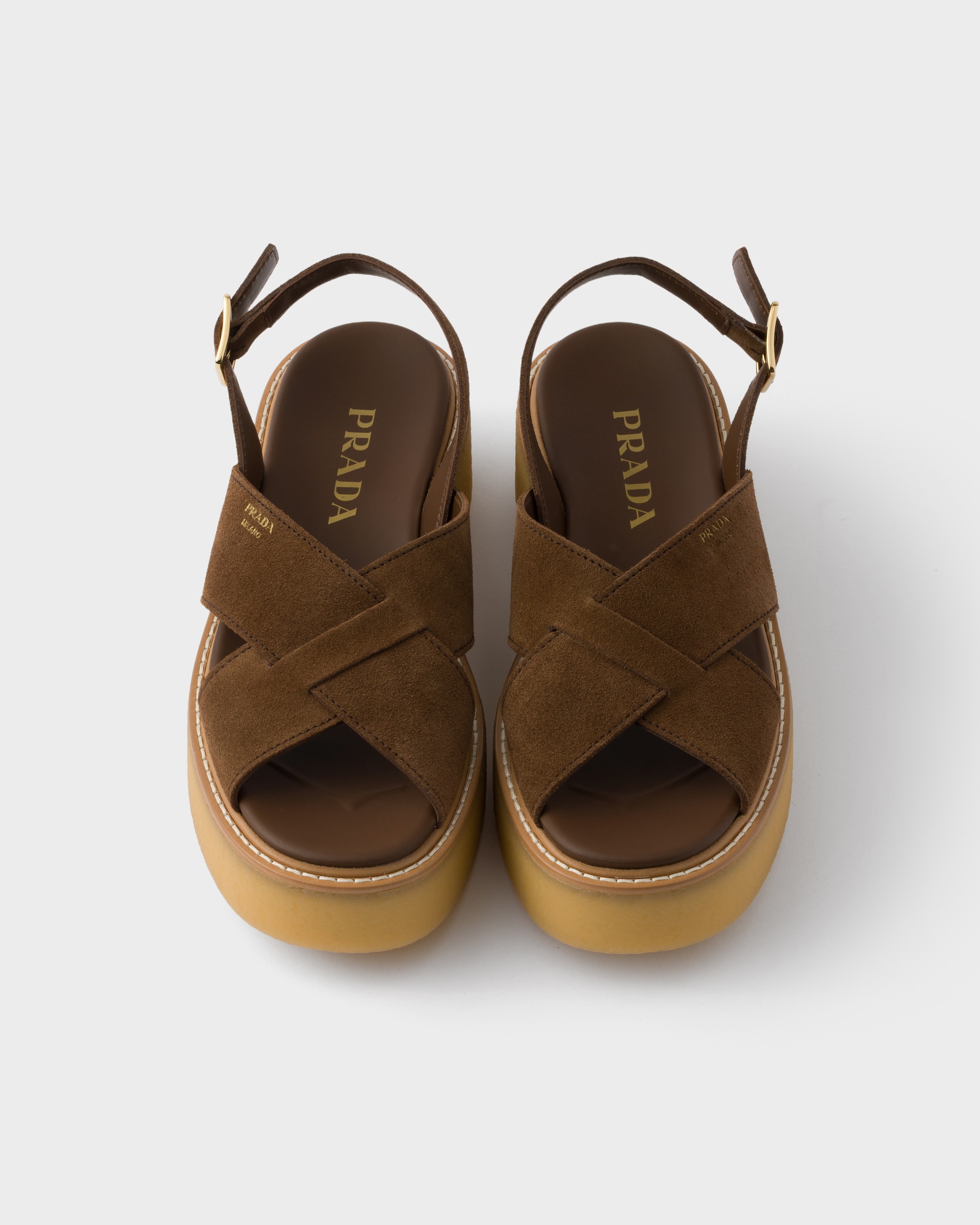 Suede sandals