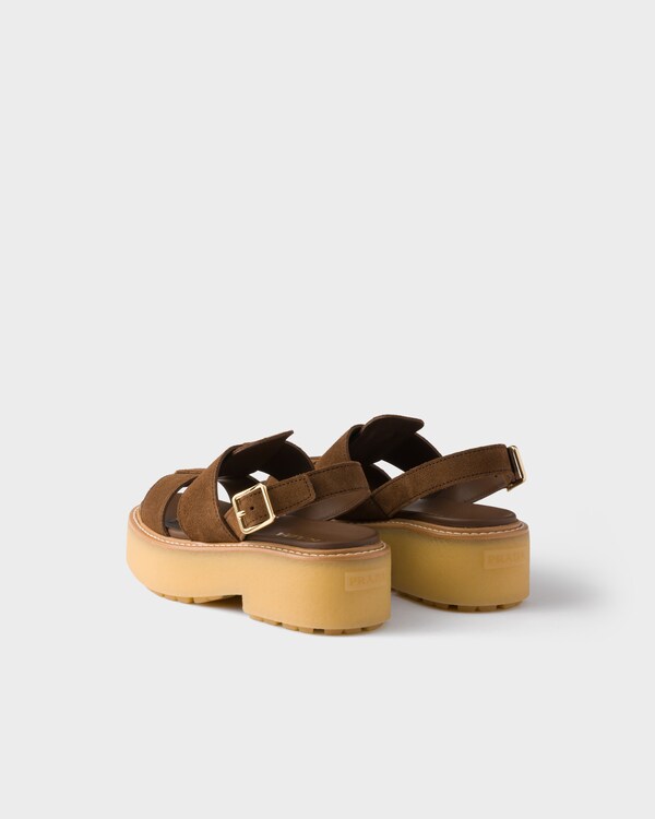 Suede sandals - Cocoa Brown Suede sandals - Cocoa Brown