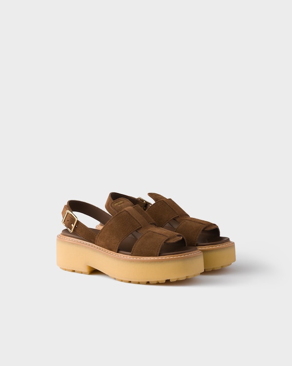 Suede sandals - Cocoa Brown Suede sandals - Cocoa Brown