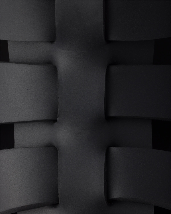 Rubber platform sandals - Black Rubber platform sandals - Black