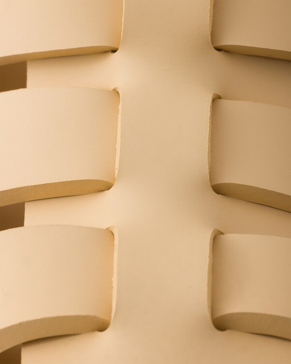 Rubber platform sandals - Natural Rubber platform sandals - Natural