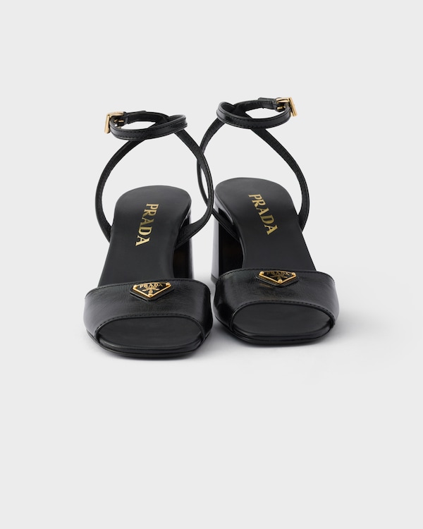 Leather sandals - Black Leather sandals - Black