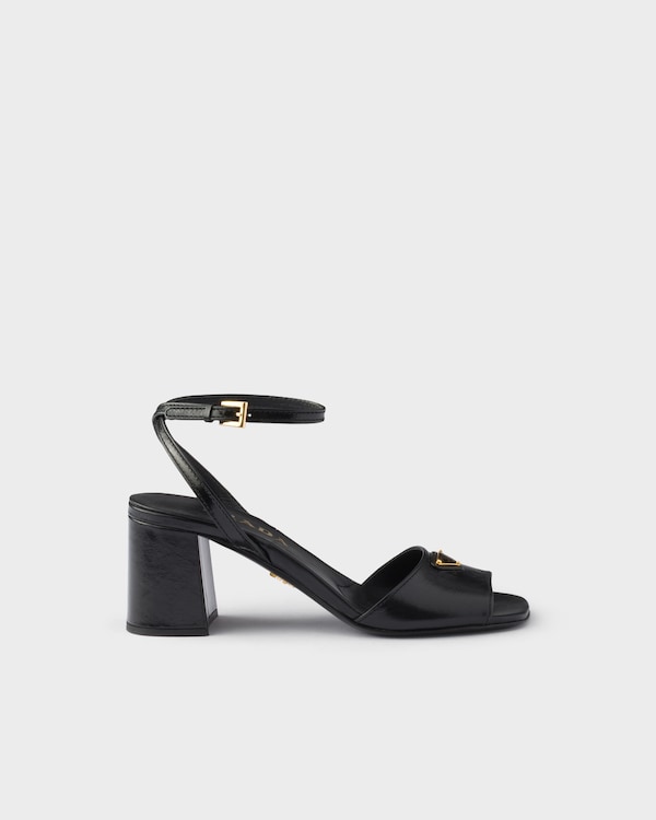 Leather sandals - Black Leather sandals - Black