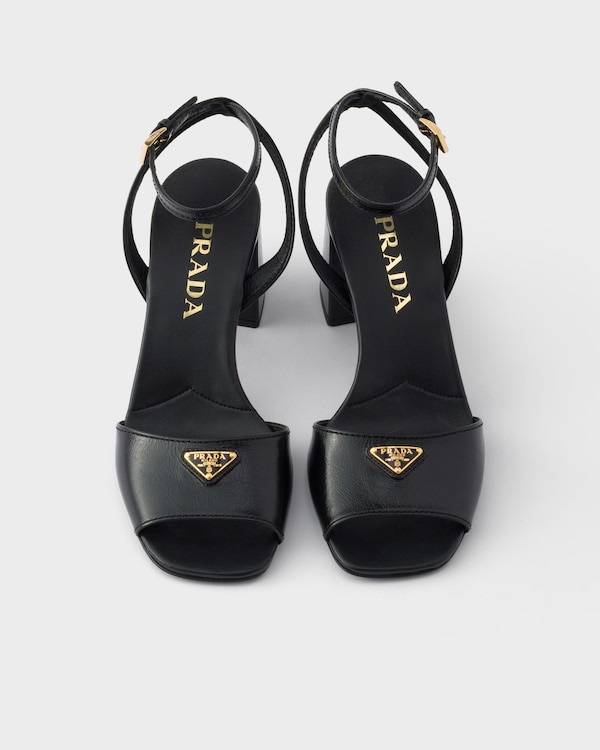 Leather sandals - Black Leather sandals - Black