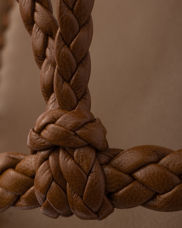 Flat leather sandals - Light Tan Flat leather sandals - Light Tan