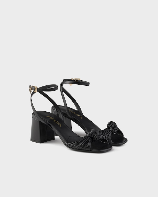 Leather sandals - Black Leather sandals - Black