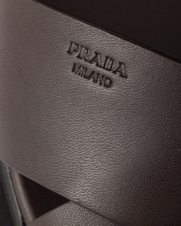 Leather sandals - Dark Brown Leather sandals - Dark Brown