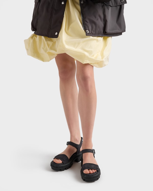 Canvas sandals - Black Canvas sandals - Black