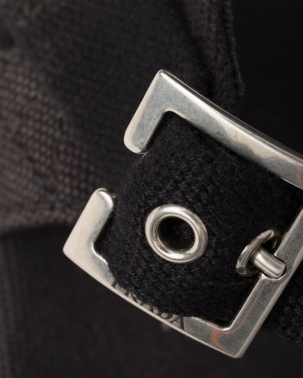 Canvas sandals - Black Canvas sandals - Black