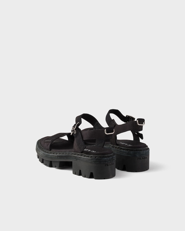 Canvas sandals - Black Canvas sandals - Black