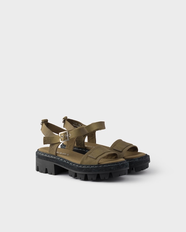 Canvas sandals - Military Green Canvas sandals - Military Green