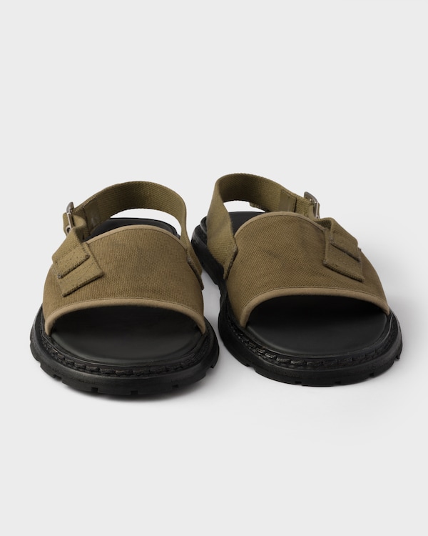 Canvas sandals - Military Green Canvas sandals - Military Green