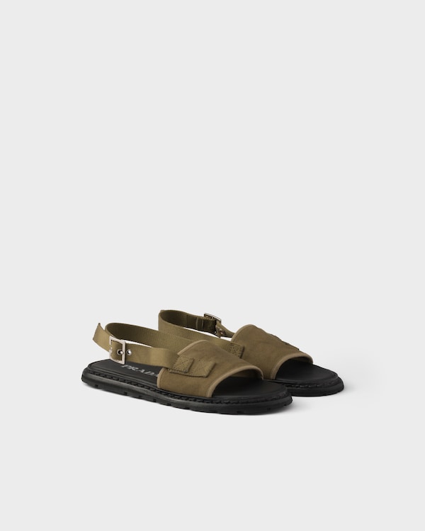 Canvas sandals - Military Green Canvas sandals - Military Green