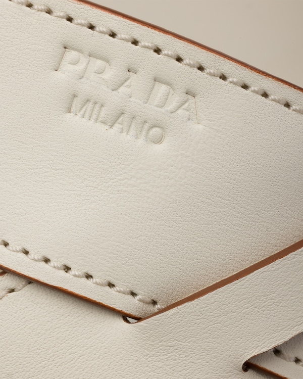 Leather sandals - Chalk White Leather sandals - Chalk White