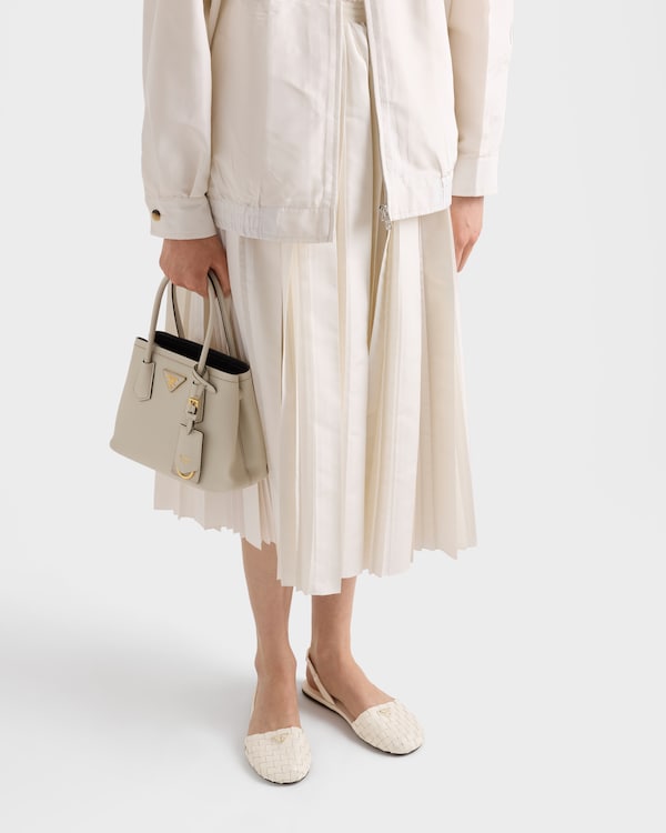 Flat leather sandals - Ivory Flat leather sandals - Ivory