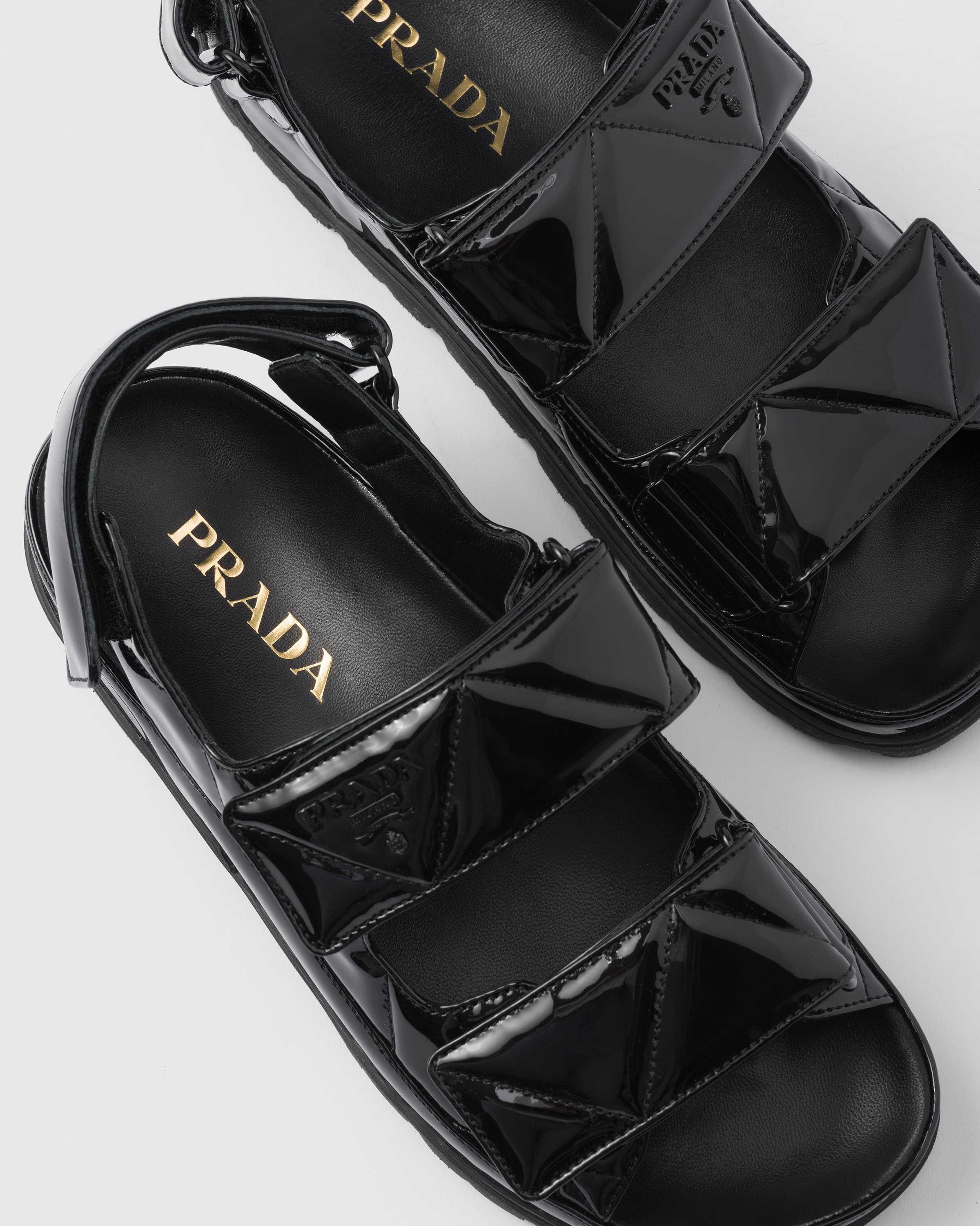 Black patent shop dress sandals