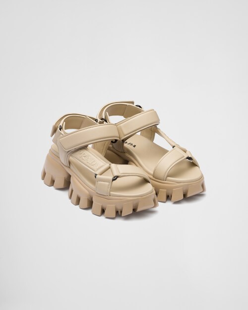 Sandali in nappa Deserto | Prada