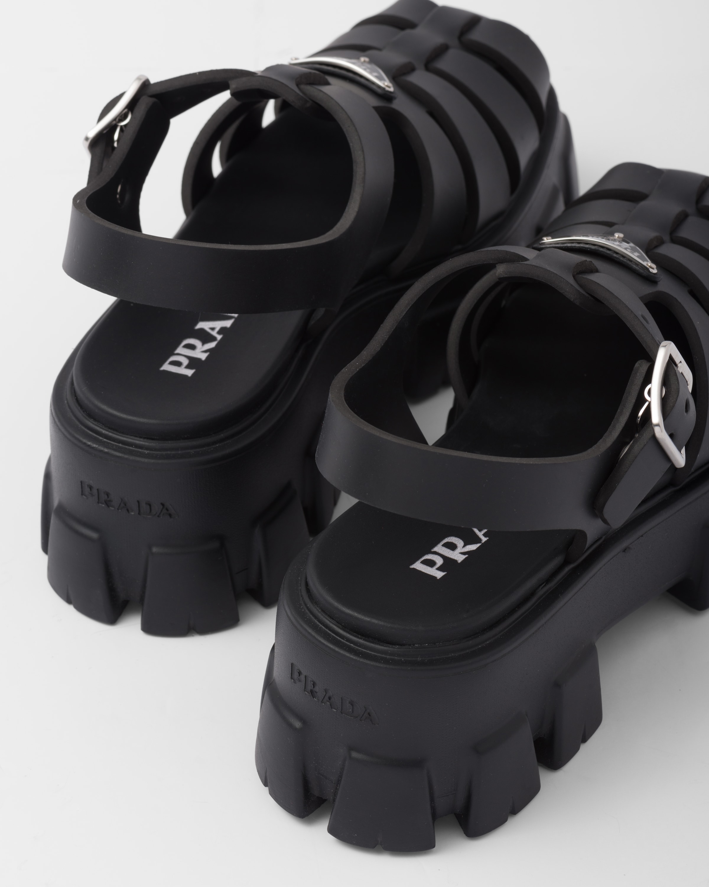 Prada rubber shoes store