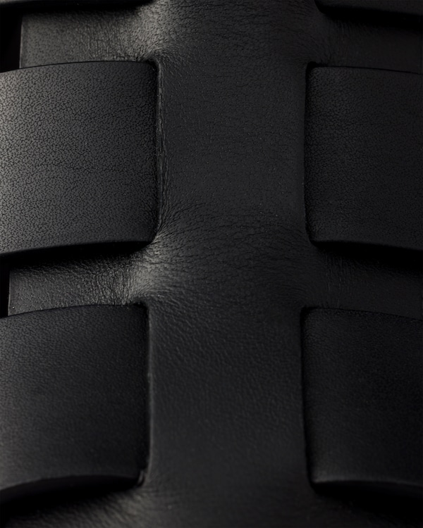 Leather sandals with ankle straps Leather sandals with ankle straps