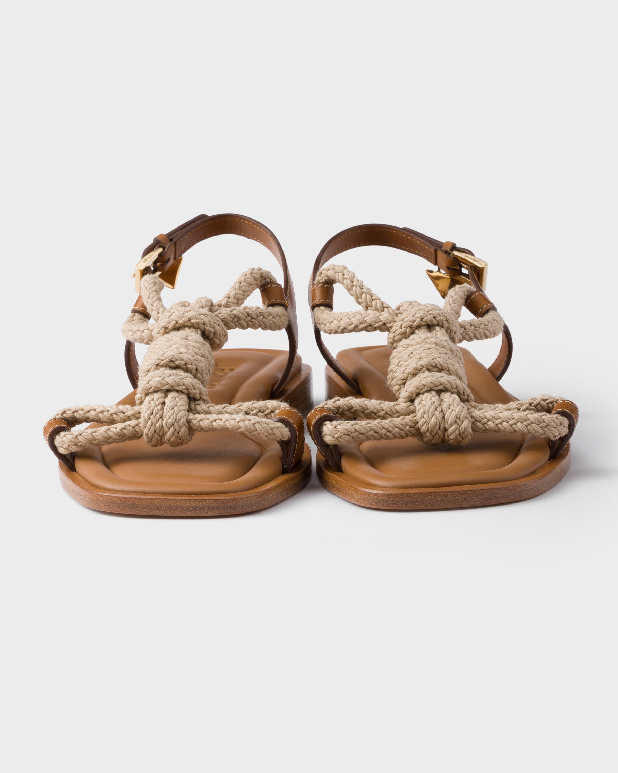 サンダル・ミュール PRADA SANDAL (1X994NF010248 F0009) PRADA＊Soft padded nappa leather sandals サンダル＊送料込