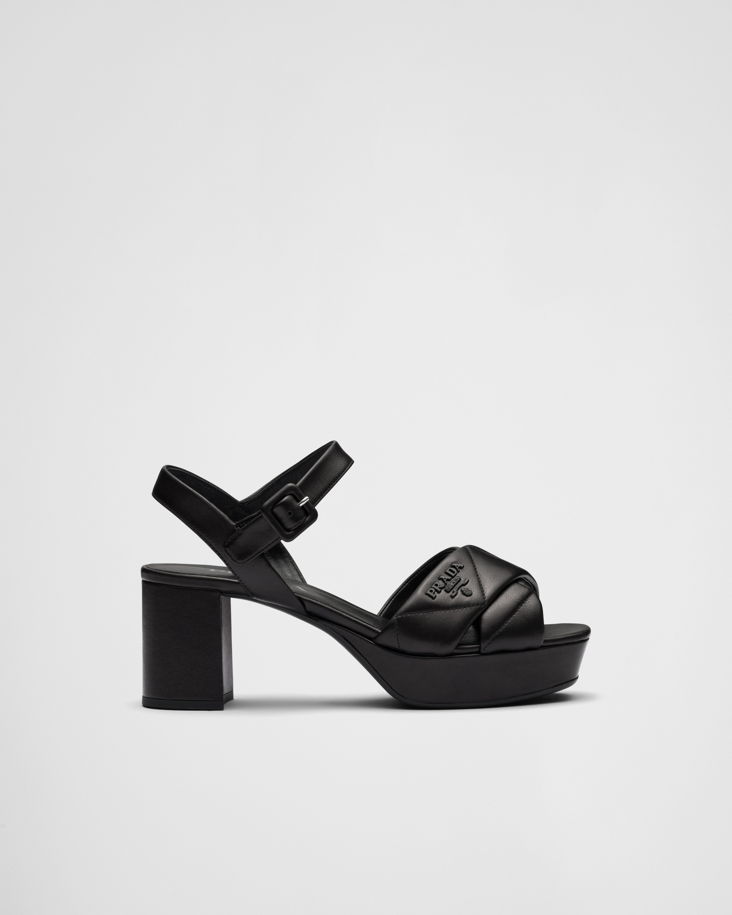 Prada cheap platform heels