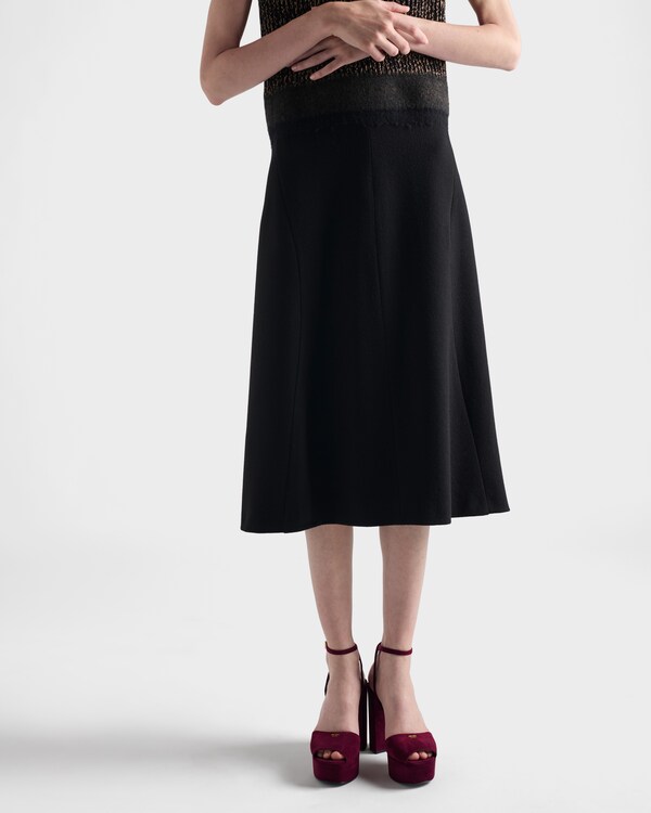 Suede platform sandals - Burgundy Suede platform sandals - Burgundy