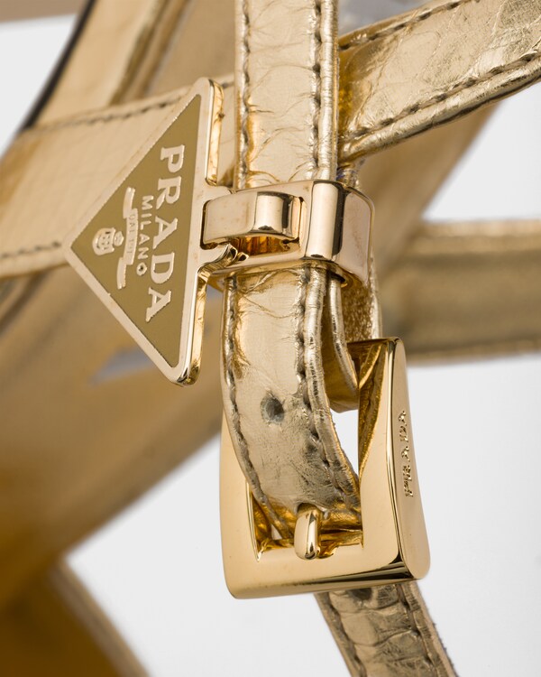 Mordoré Ayers platform sandals - Platinum Mordoré Ayers platform sandals - Platinum