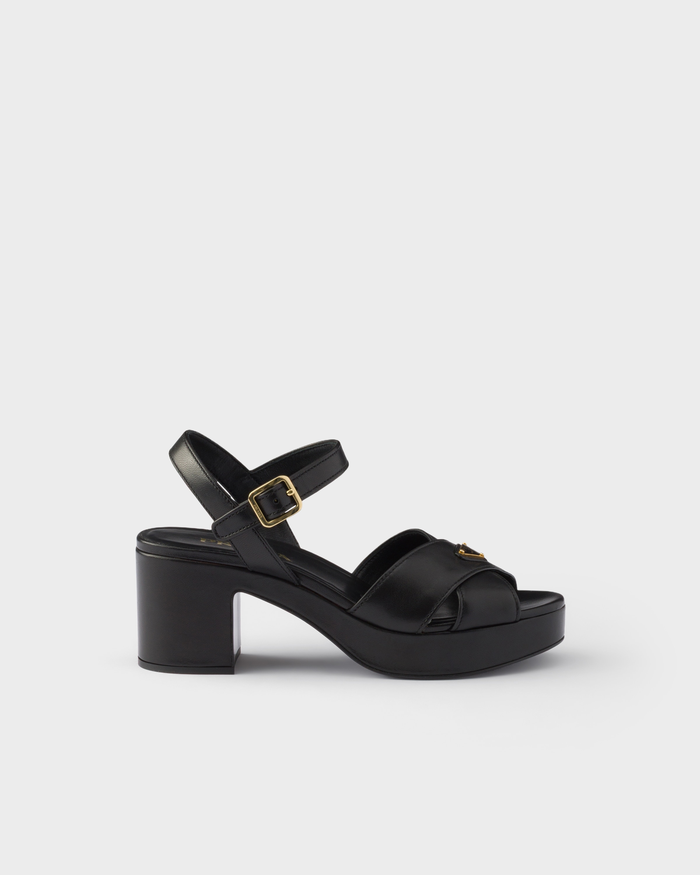 Prada Nappa leather platform sandals