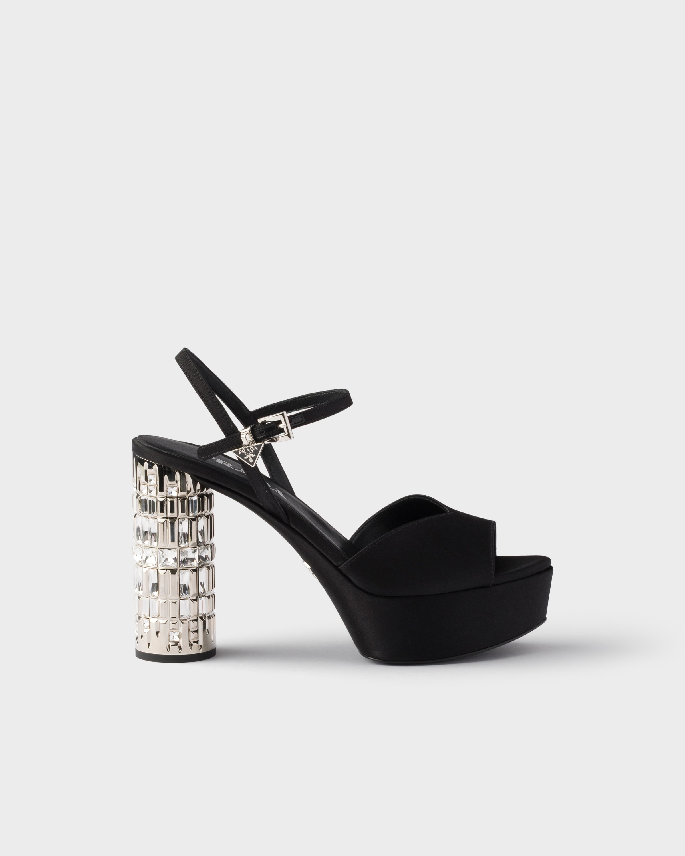 Prada Satin platform sandals