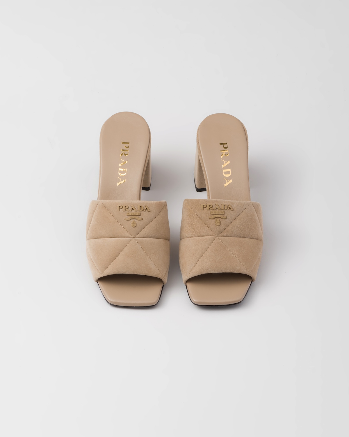 PRADA 26S HEELED SANDALS 135MM IN BURGUNDY RED SUEDE