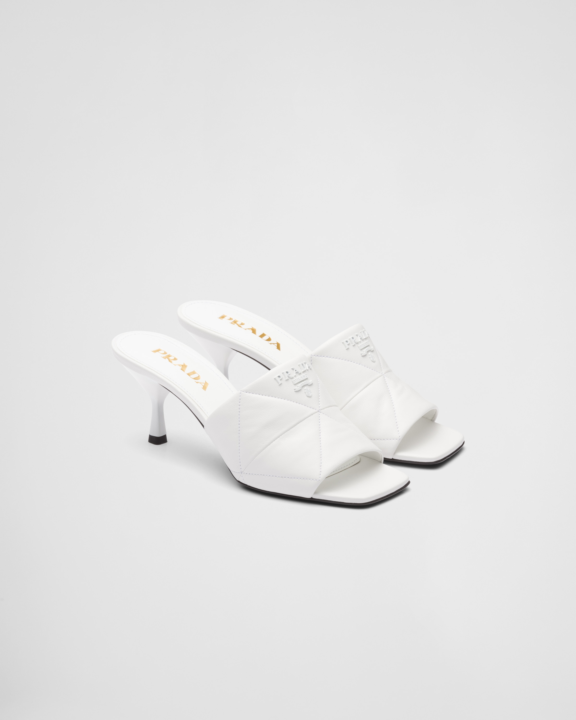 Prada white clearance heels