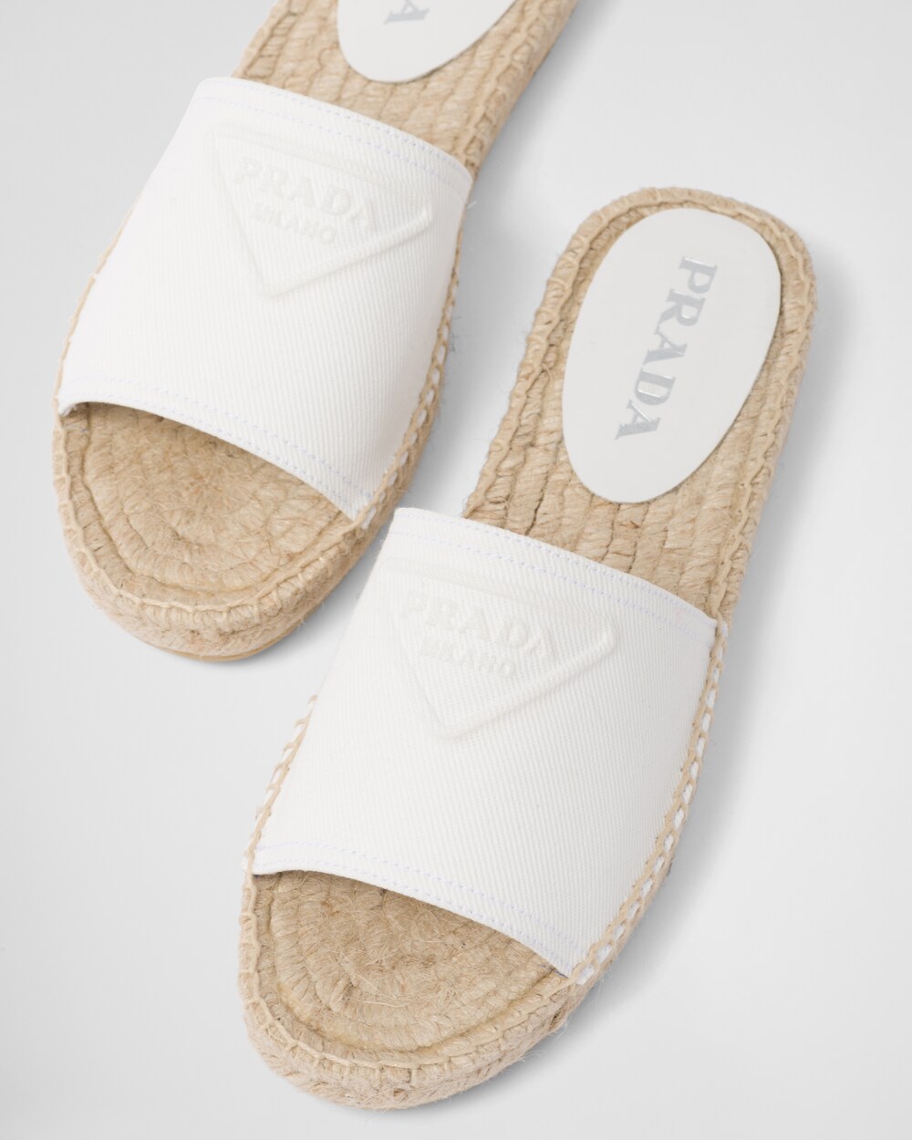 prada espadrille slides