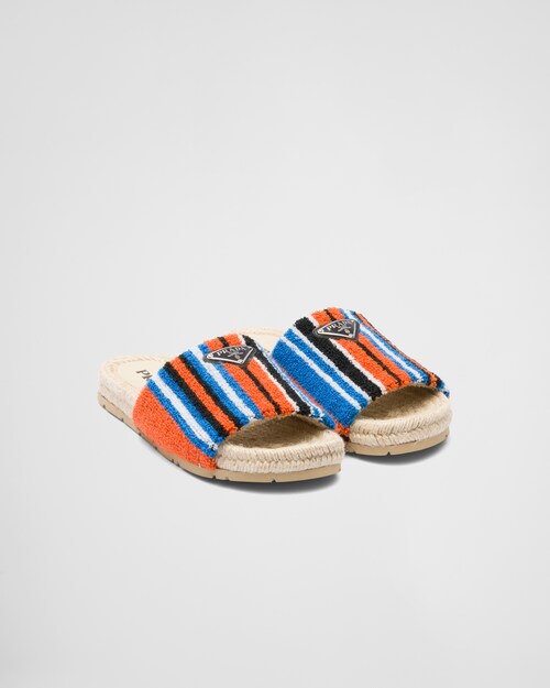 prada espadrille slides