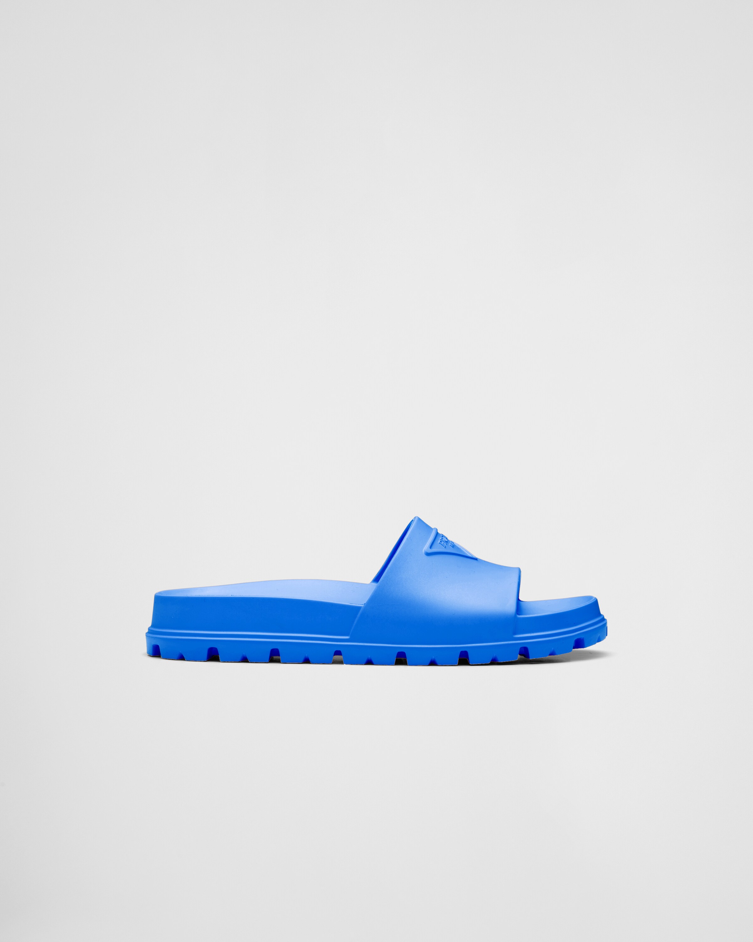Prada blue slides Clearance