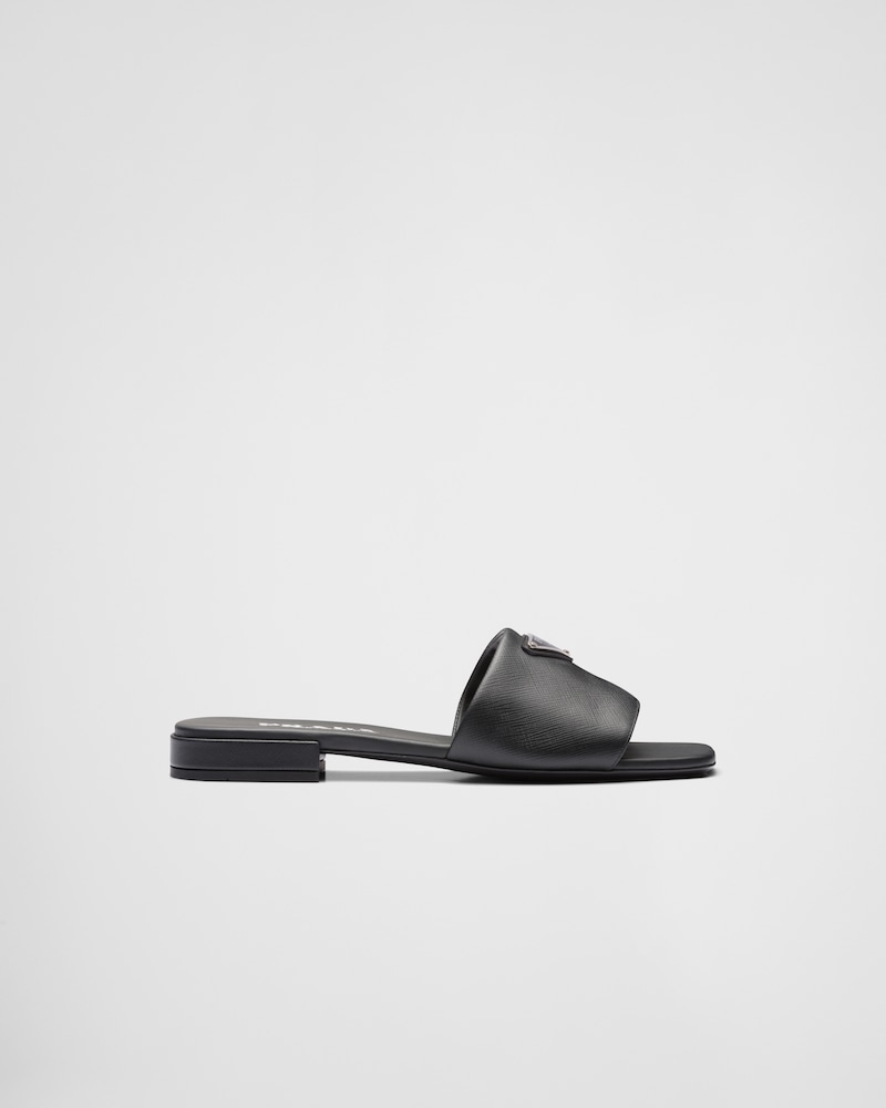 Designer Slippers and Mules For Women | PRADA