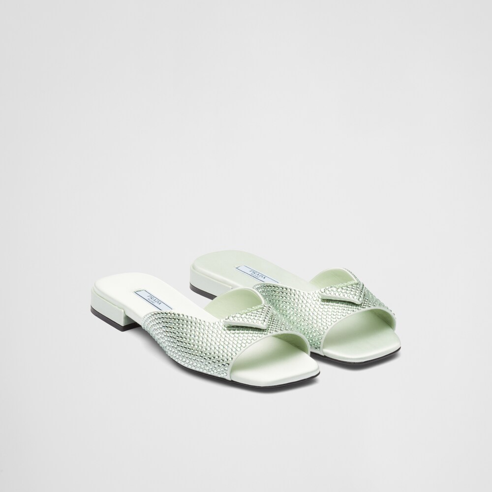 river island silver mules