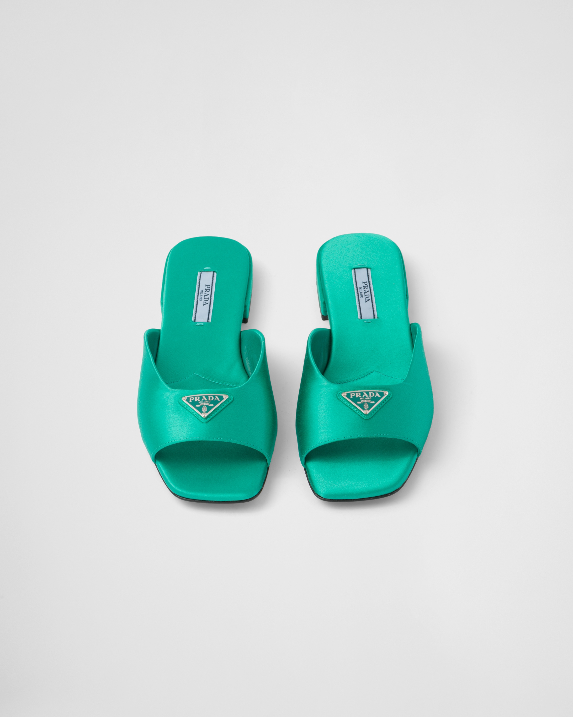Prada Flat satin sandals 4