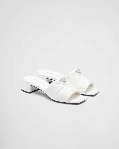 Prada Sandali in nappa trapuntata 1
