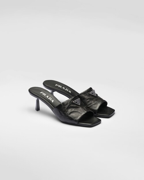 Prada Sandali in nappa antica 1