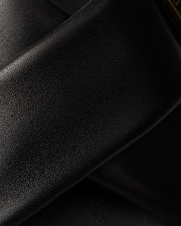 Padded nappa leather slides Padded nappa leather slides