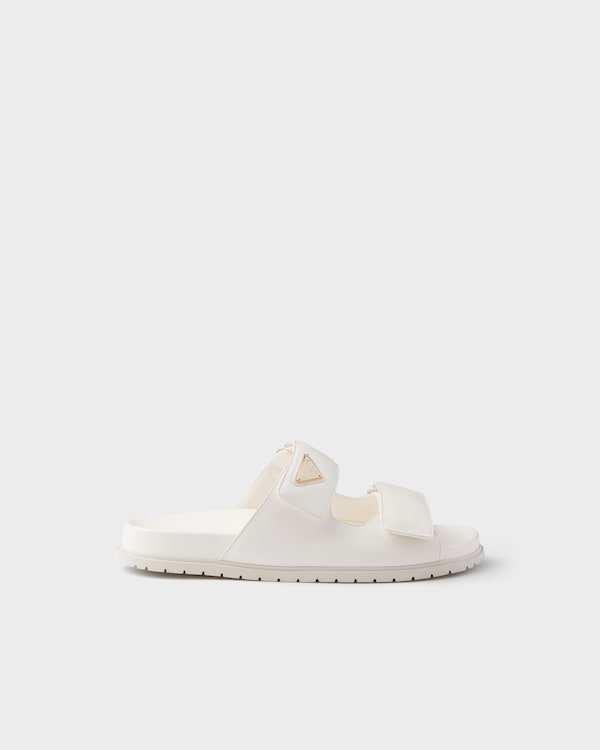 Nappa leather slides Nappa leather slides