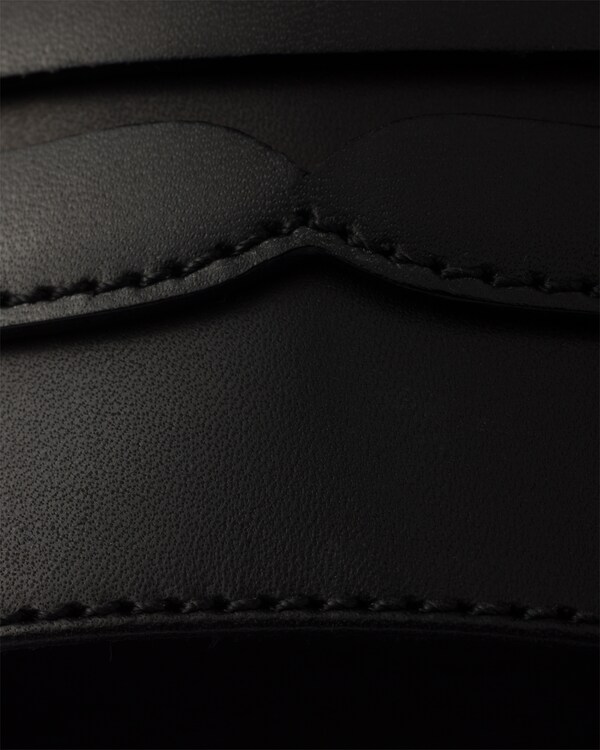 Leather slides - Black Leather slides - Black