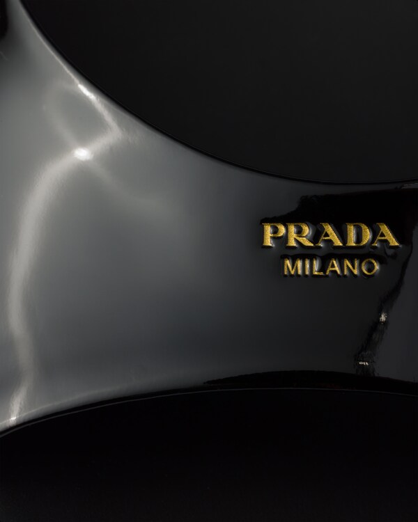 Patent leather kitten heel sandals - Black Patent leather kitten heel sandals - Black