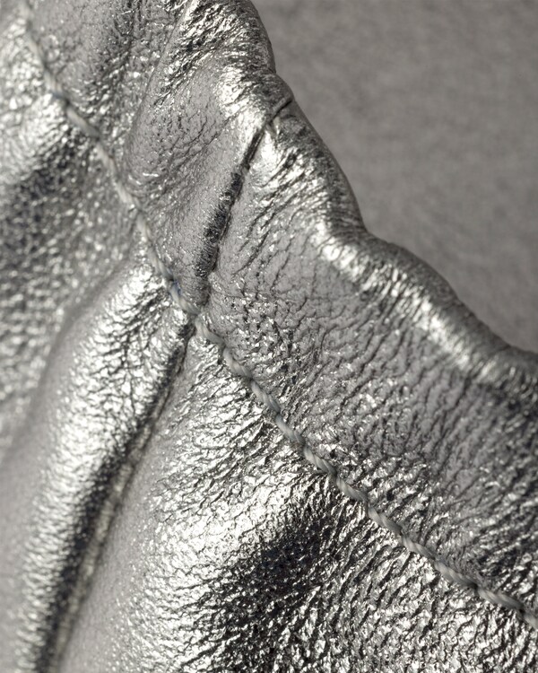 Mordoré nappa leather sandals - Chrome Mordoré nappa leather sandals - Chrome