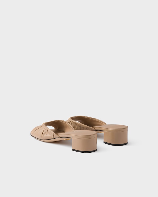 Leather sandals - Sand Beige Leather sandals - Sand Beige