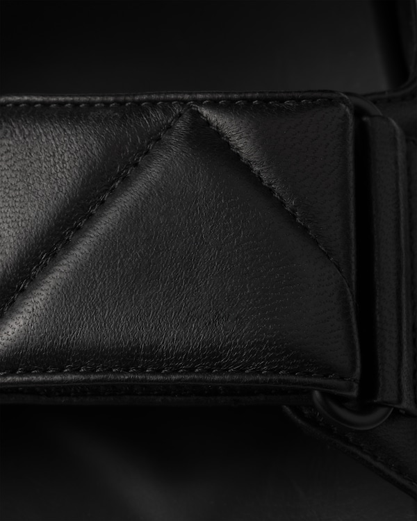 Padded nappa leather slides Padded nappa leather slides