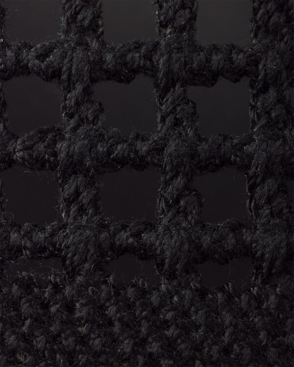 Crochet wedge platform sandals - Black Crochet wedge platform sandals - Black